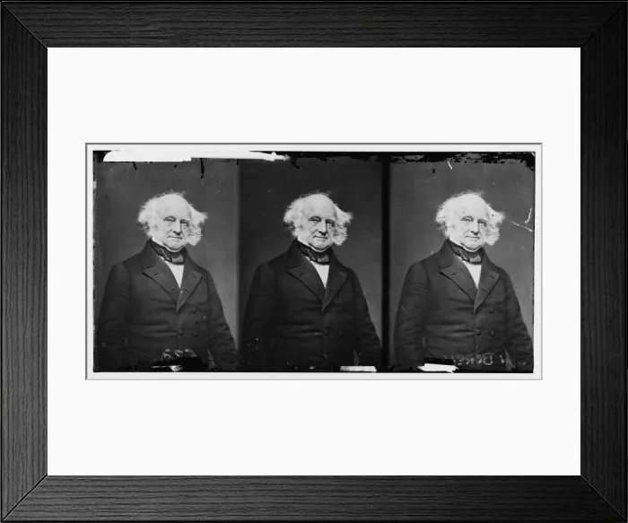 Framed Print : Martin Van Buren, ex-pres of U. S. ca. 1860-1862. Creator: Unknown Framed Print : Martin Van Buren, ex-pres of U. S. ca. 1860-1862. Creator: Unknown