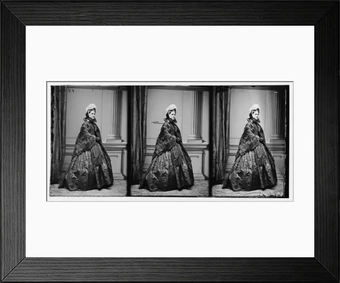 Framed Print : Adelina Patti, ca. 1860-1865. Creator: Unknown Framed Print : Adelina Patti, ca. 1860-1865. Creator: Unknown