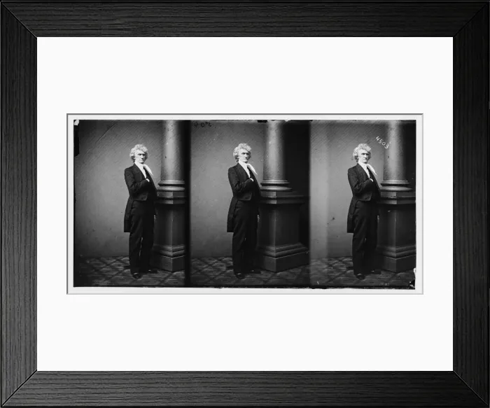 Framed Print : Thomas Ruffin of North Carolina, ca. 1860-1865. Creator: Unknown Framed Print : Thomas Ruffin of North Carolina, ca. 1860-1865. Creator: Unknown