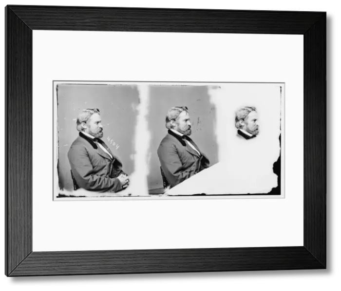 Framed Print : Doolittle, Hon. James R. of Wisc. 36th Senate, ca. 1860-1865. Creator: Unknown