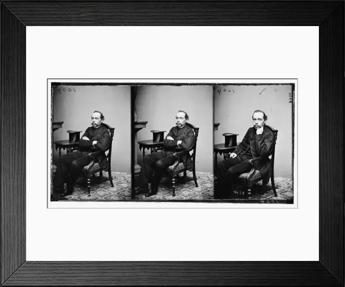 Framed Print : De Arreago, W. S. ca. 1860-1865. Creator: Unknown Framed Print : De Arreago, W. S. ca. 1860-1865. Creator: Unknown