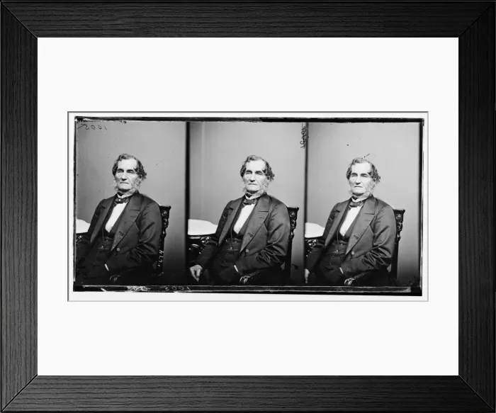 Framed Print : Roger Chew Weightman, ca. 1860-1865. Creator: Unknown Framed Print : Roger Chew Weightman, ca. 1860-1865. Creator: Unknown