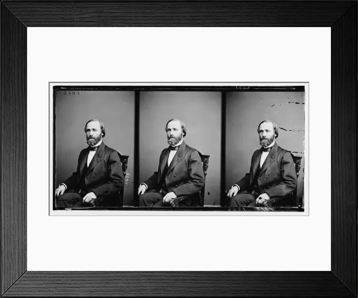 Framed Print : Hon. Henry Laurens Dawes, ca. 1860-1865. Creator: Unknown Framed Print : Hon. Henry Laurens Dawes, ca. 1860-1865. Creator: Unknown