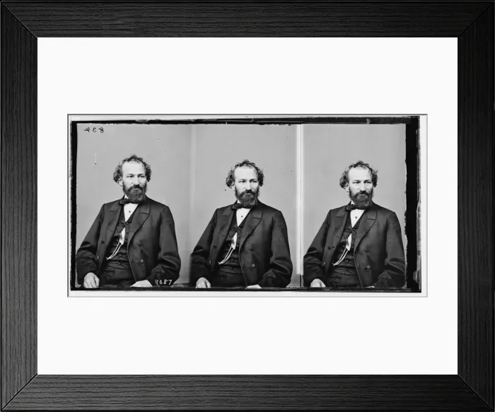 Framed Print : Burns, Jno?, ca. 1860-1865. Creator: Unknown Framed Print : Burns, Jno?, ca. 1860-1865. Creator: Unknown