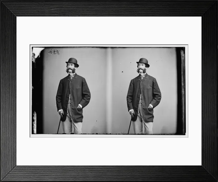Framed Print : White, Richard Grant, ca. 1860-1865. Creator: Unknown Framed Print : White, Richard Grant, ca. 1860-1865. Creator: Unknown