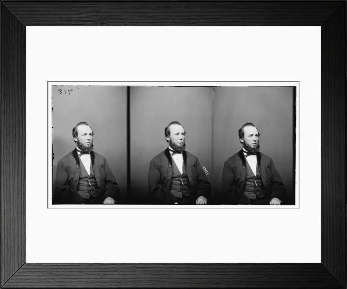 Framed Print : McKnight, Hon. R. ca. 1860-1865. Creator: Unknown Framed Print : McKnight, Hon. R. ca. 1860-1865. Creator: Unknown