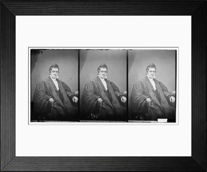 Framed Print : Rev. Turner, ca. 1860-1865. Creator: Unknown Framed Print : Rev. Turner, ca. 1860-1865. Creator: Unknown
