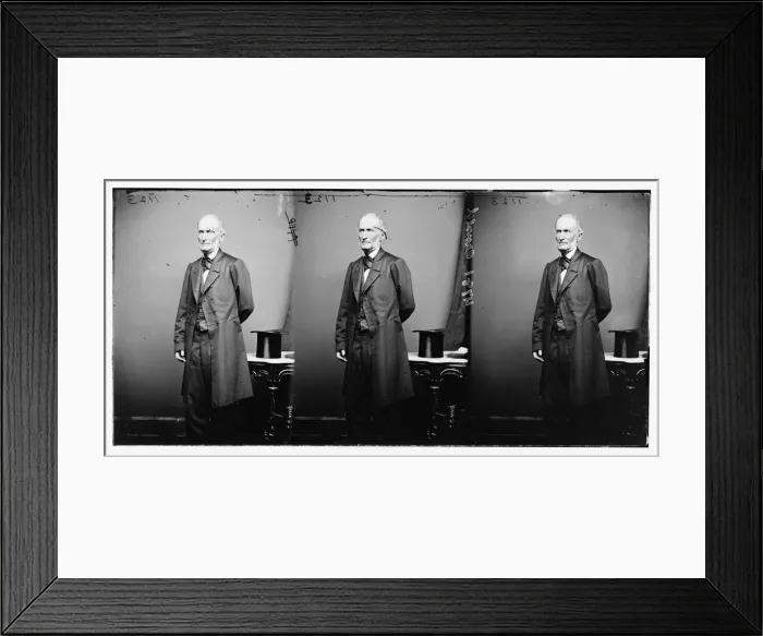 Framed Print : Arnold, Hon. Isaac Newton of ILL, aide to Colonel Hunter at Battle of Bull Run, c. 1860-1865. Creator: Unknown Framed Print : Arnold, Hon. Isaac Newton of ILL, aide to Colonel Hunter at Battle of Bull Run, c. 1860-1865. Creator: Unknown