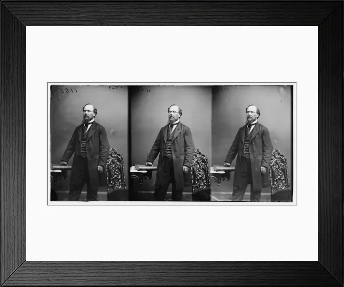 Framed Print : Halliday, M. S. ca. 1860-1865. Creator: Unknown Framed Print : Halliday, M. S. ca. 1860-1865. Creator: Unknown