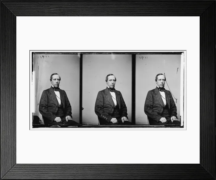 Framed Print : Atkinson, Hon. R. J. ca. 1860-1865. Creator: Unknown Framed Print : Atkinson, Hon. R. J. ca. 1860-1865. Creator: Unknown