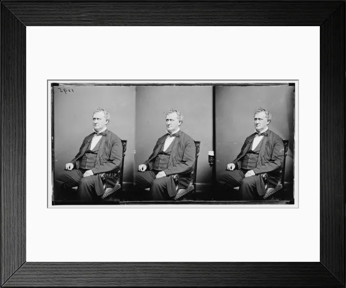 Framed Print : Allen, Hon. A. G. ca. 1860-1865. Creator: Unknown Framed Print : Allen, Hon. A. G. ca. 1860-1865. Creator: Unknown