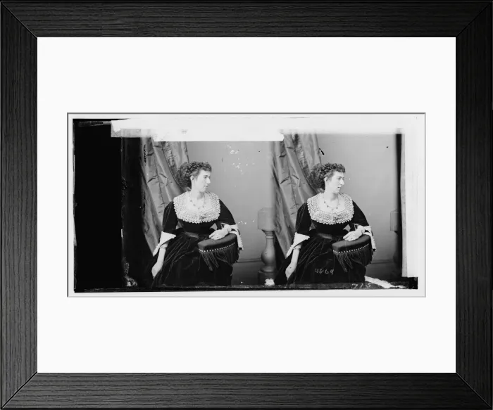 Framed Print : Belle Boyd, Confederate spy, ca. 1860-1865. Creator: Unknown Framed Print : Belle Boyd, Confederate spy, ca. 1860-1865. Creator: Unknown