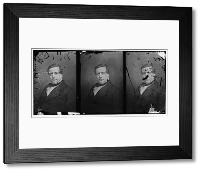 Framed Print : Washington Irving, ca. 1860-1865. Creator: Unknown Framed Print : Washington Irving, ca. 1860-1865. Creator: Unknown