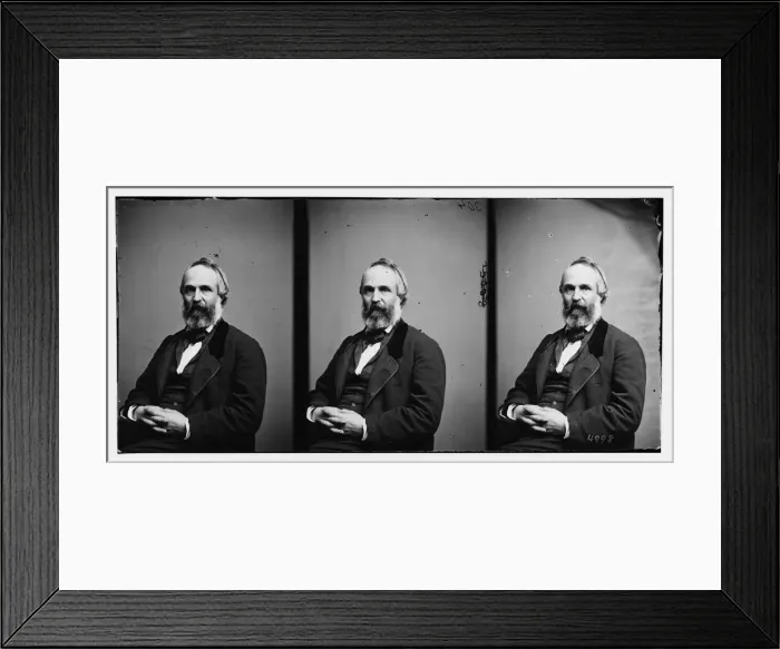 Framed Print : Van Valkenburgh, Hon. Robert Bruce of New York, ca. 1860-1865. Creator: Unknown Framed Print : Van Valkenburgh, Hon. Robert Bruce of New York, ca. 1860-1865. Creator: Unknown