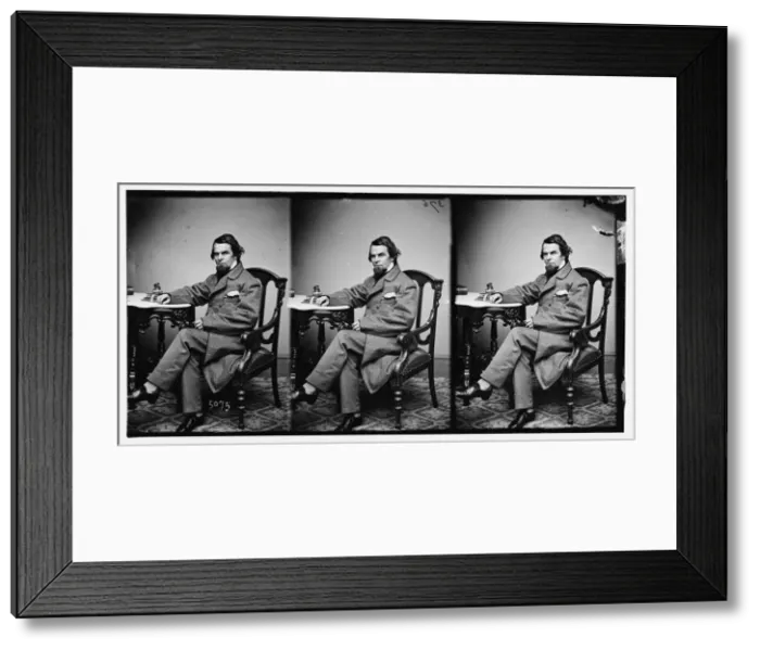 Framed Print : Ely, Hon. Alfred of N. Y. ca. 1860-1865. Creator: Unknown Framed Print : Ely, Hon. Alfred of N. Y. ca. 1860-1865. Creator: Unknown