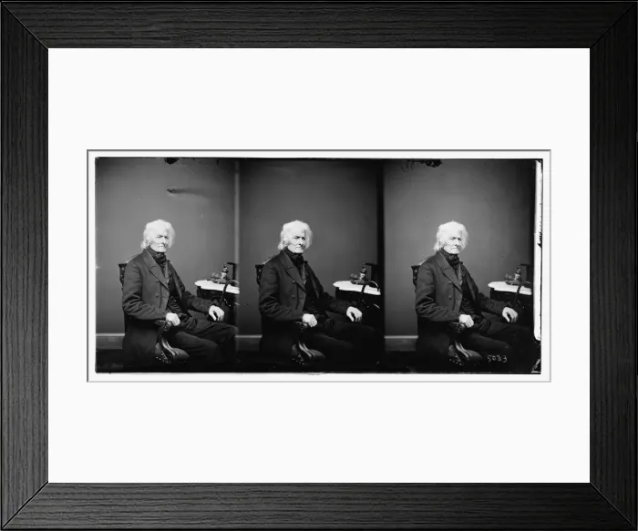 Framed Print : Wilkins, Judge Wm. ca. 1860-1865. Creator: Unknown Framed Print : Wilkins, Judge Wm. ca. 1860-1865. Creator: Unknown