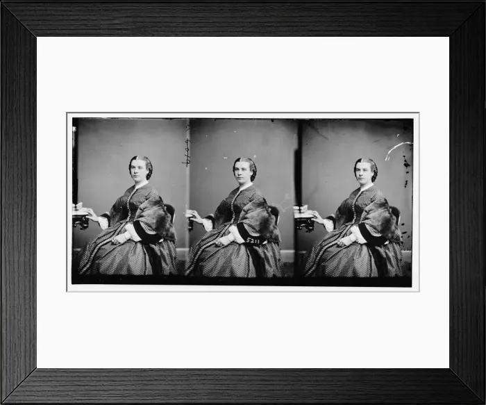 Framed Print : Hinkley, Bell, (actress), ca. 1860-1865. Creator: Unknown Framed Print : Hinkley, Bell, (actress), ca. 1860-1865. Creator: Unknown