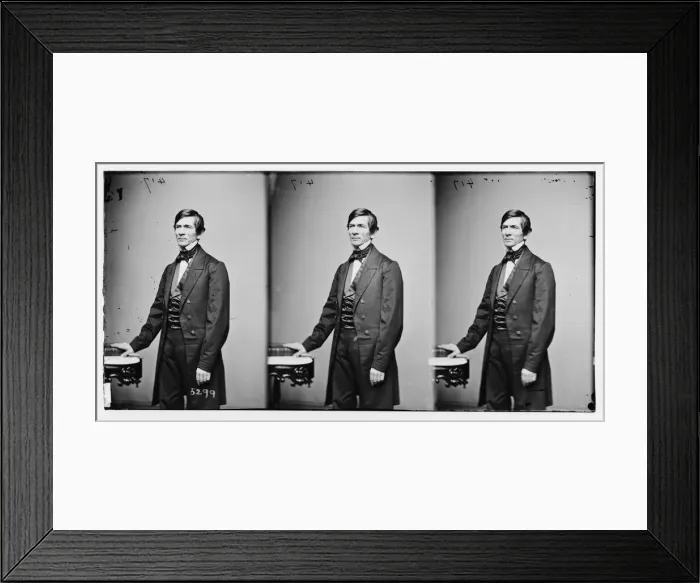 Framed Print : Sampson, Rev. of old E. St. Baptist Church, ca. 1860-1865. Creator: Unknown Framed Print : Sampson, Rev. of old E. St. Baptist Church, ca. 1860-1865. Creator: Unknown