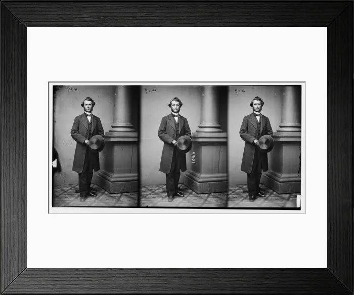 Framed Print : Kemble, Mr. ca. 1860-1865. Creator: Unknown Framed Print : Kemble, Mr. ca. 1860-1865. Creator: Unknown