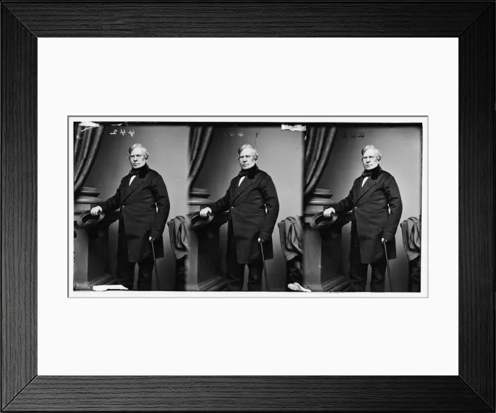 Framed Print : Seaton, W. W. ex-Mayor of Wash. D. C. ca. 1860-1865. Creator: Unknown Framed Print : Seaton, W. W. ex-Mayor of Wash. D. C. ca. 1860-1865. Creator: Unknown
