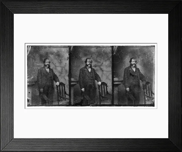 Framed Print : R. Wallack sic, Mayor of Wash. ca. 1860-1865. Creator: Unknown Framed Print : R. Wallack sic, Mayor of Wash. ca. 1860-1865. Creator: Unknown