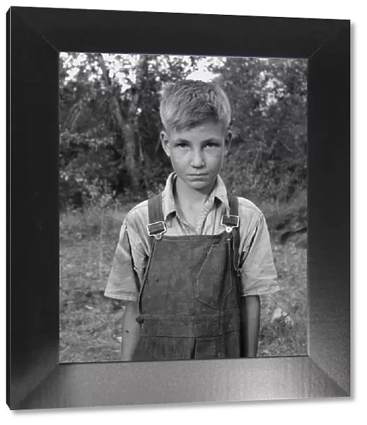 Migratory boy in squatter camp, Washington, Yakima Valley, 1939. Creator: Dorothea Lange