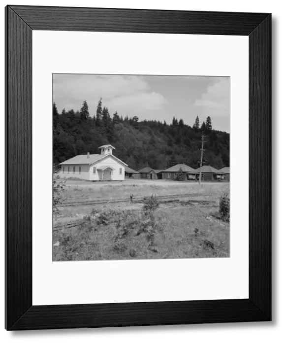 Framed Print : Possibly: The church closed when the mill... Malone, Grays Harbor County, Western Washington, 1939. Creator: Dorothea Lange Framed Print : Possibly: The church closed when the mill... Malone, Grays Harbor County, Western Washington, 1939. Creator: Dorothea Lange