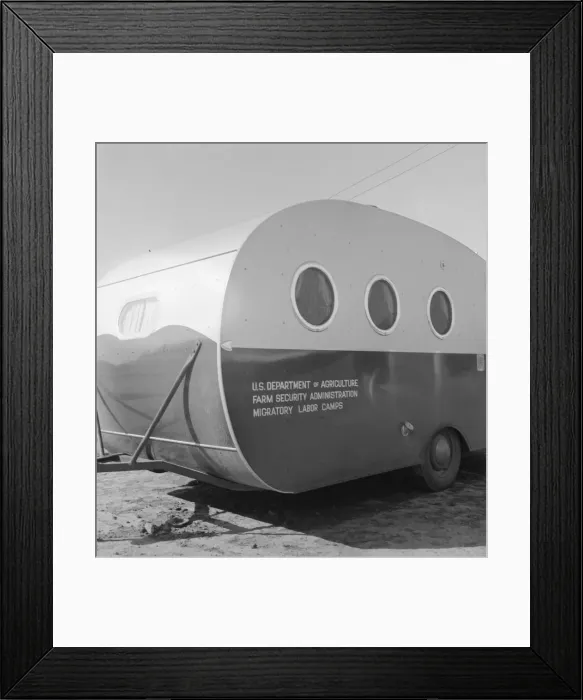 Framed Print : FSA migratory labor camp, Calipatria, Imperial Valley, California, 1939. Creator: Dorothea Lange Framed Print : FSA migratory labor camp, Calipatria, Imperial Valley, California, 1939. Creator: Dorothea Lange