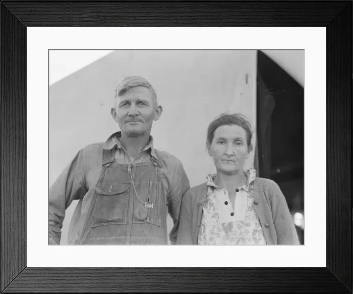 Framed Print : In FSA migratory labor camp, Sinclair Ranch, Brawley, Imperial Valley, California, 1939. Creator: Dorothea Lange Framed Print : In FSA migratory labor camp, Sinclair Ranch, Brawley, Imperial Valley, California, 1939. Creator: Dorothea Lange