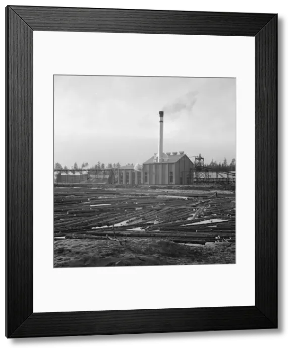 Framed Print : The new Gilchrist mill, open a week, lumber mill, Gilchrist, Oregon, 1939. Creator: Dorothea Lange Framed Print : The new Gilchrist mill, open a week, lumber mill, Gilchrist, Oregon, 1939. Creator: Dorothea Lange