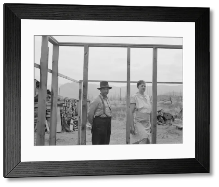 Framed Print : Farmer starting out on cut-over land... Priest River Valley, Bonner County, Idaho, 1939. Creator: Dorothea Lange Framed Print : Farmer starting out on cut-over land... Priest River Valley, Bonner County, Idaho, 1939. Creator: Dorothea Lange