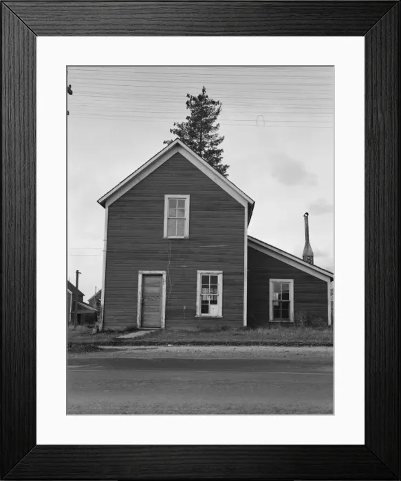 Framed Print : Possibly: Many of those dependent on the mill have turned... Sandpoint, Bonner County, Idaho, 1939. Creator: Dorothea Lange Framed Print : Possibly: Many of those dependent on the mill have turned... Sandpoint, Bonner County, Idaho, 1939. Creator: Dorothea Lange