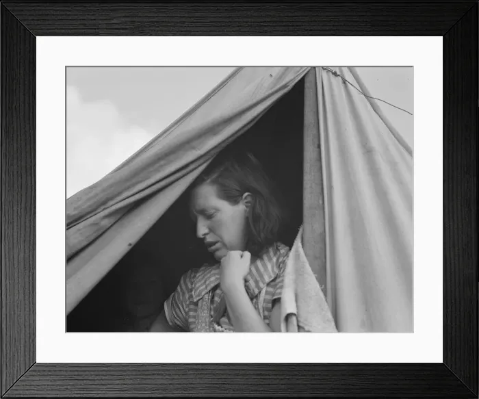 Framed Print : We made good money in the cherries this year, FSA unit, Merrill, Klamath County, Oregon, 1939. Creator: Dorothea Lange Framed Print : We made good money in the cherries this year, FSA unit, Merrill, Klamath County, Oregon, 1939. Creator: Dorothea Lange