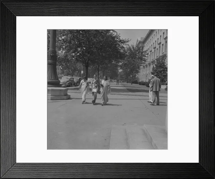 Framed Print : International student assembly, Washington, D. C, 1942. Creator: Gordon Parks Framed Print : International student assembly, Washington, D. C, 1942. Creator: Gordon Parks