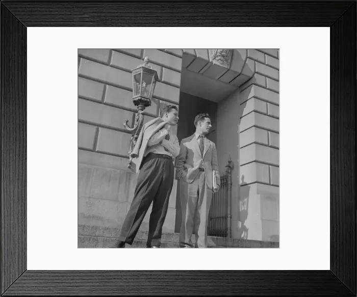 Framed Print : International student assembly, Washington, D. C, 1942. Creator: Gordon Parks Framed Print : International student assembly, Washington, D. C, 1942. Creator: Gordon Parks