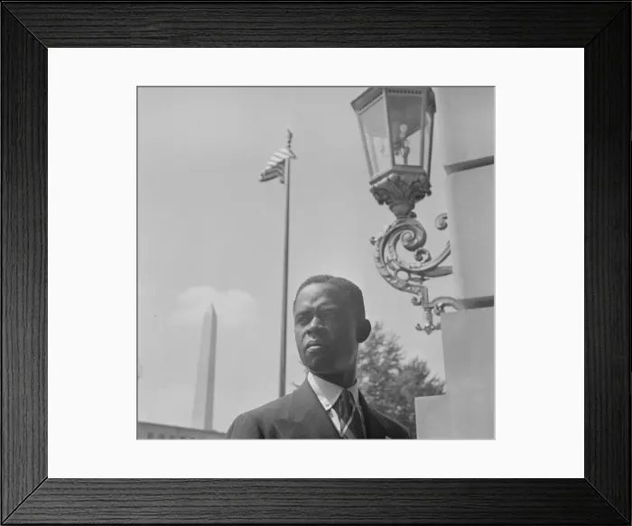 Framed Print : International student assembly, Washington, D. C, 1942. Creator: Gordon Parks Framed Print : International student assembly, Washington, D. C, 1942. Creator: Gordon Parks
