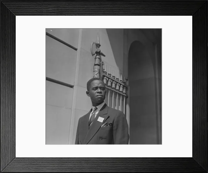 Framed Print : International student assembly, Washington, D. C, 1942. Creator: Gordon Parks Framed Print : International student assembly, Washington, D. C, 1942. Creator: Gordon Parks