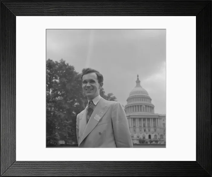 Framed Print : International student assembly, Washington, D. C, 1942. Creator: Gordon Parks Framed Print : International student assembly, Washington, D. C, 1942. Creator: Gordon Parks