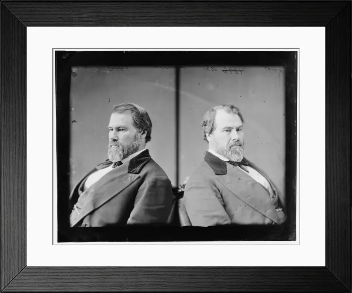 Framed Print : Senator John H. Reagan of Texas, 1865-1880. Creator: Unknown Framed Print : Senator John H. Reagan of Texas, 1865-1880. Creator: Unknown