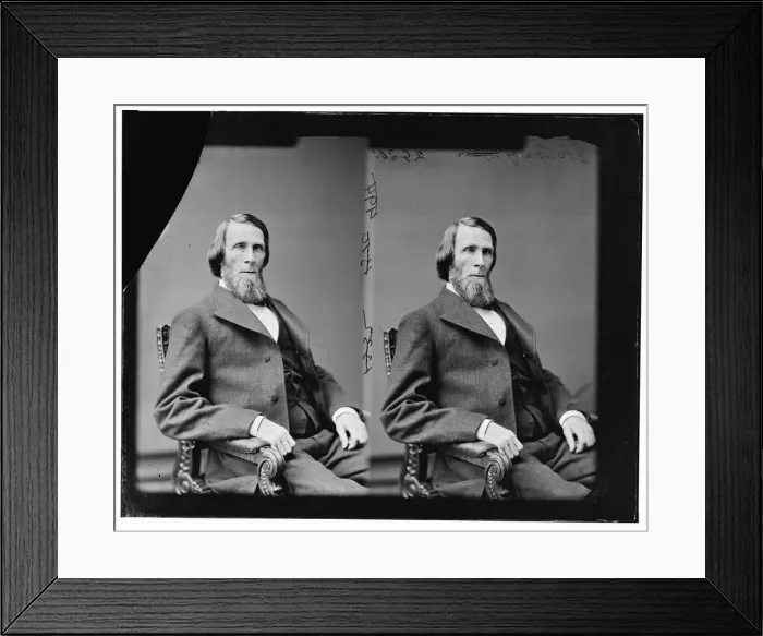Framed Print : Samuel Bell Maxey of Texas, 1865-1880. Creator: Unknown Framed Print : Samuel Bell Maxey of Texas, 1865-1880. Creator: Unknown