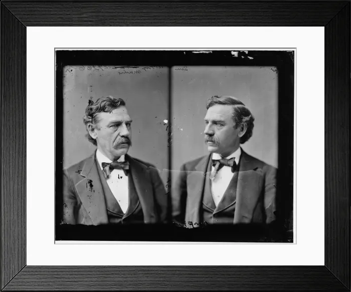 Framed Print : Senator William P. Frye of Maine, 1865-1880. Creator: Unknown Framed Print : Senator William P. Frye of Maine, 1865-1880. Creator: Unknown