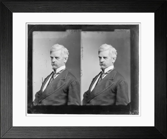 Framed Print : Nathaniel Prentice Banks of Massachusetts, 1865-1880. Creator: Unknown Framed Print : Nathaniel Prentice Banks of Massachusetts, 1865-1880. Creator: Unknown