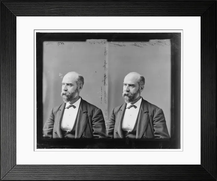 Framed Print : Sayler, Hon. Milton of Ohio, between 1865 and 1880. Creator: Unknown Framed Print : Sayler, Hon. Milton of Ohio, between 1865 and 1880. Creator: Unknown