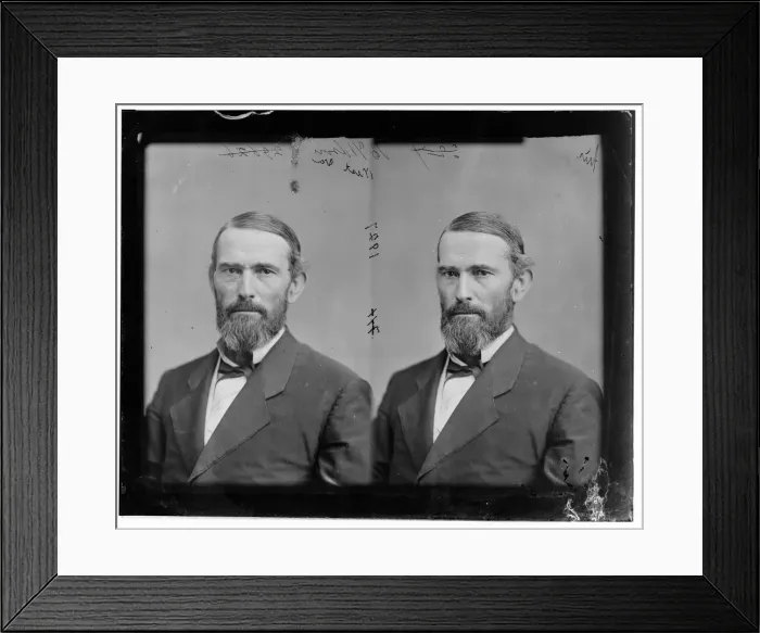 Framed Print : Wilson, Hon. Benjamin of W. Va. between 1865 and 1880. Creator: Unknown Framed Print : Wilson, Hon. Benjamin of W. Va. between 1865 and 1880. Creator: Unknown