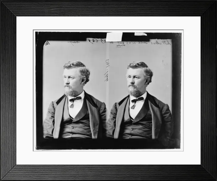 Framed Print : McDill, Hon. James Wilson of Iowa, between 1865 and 1880. Creator: Unknown Framed Print : McDill, Hon. James Wilson of Iowa, between 1865 and 1880. Creator: Unknown