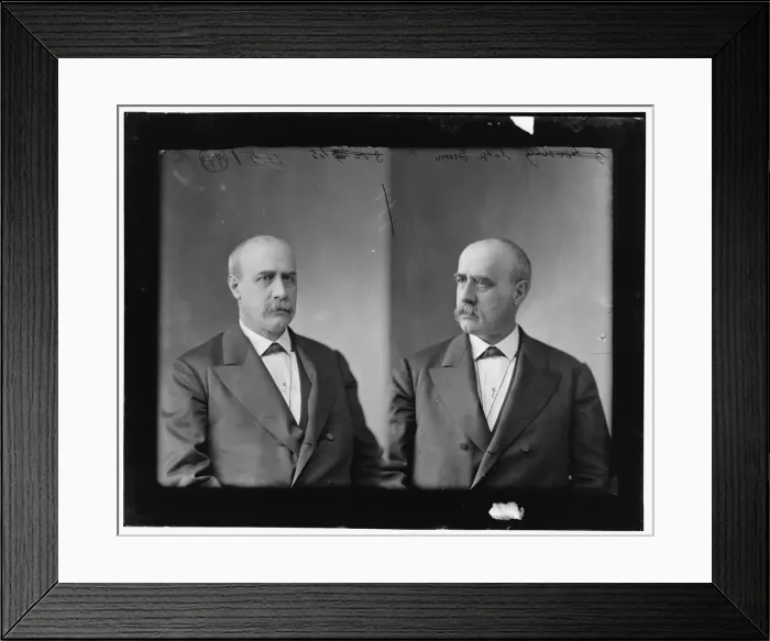 Framed Print : Green, Judge Ashbell, between 1865 and 1880. Creator: Unknown Framed Print : Green, Judge Ashbell, between 1865 and 1880. Creator: Unknown