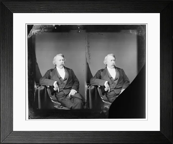 Framed Print : Carpenter, Hon. Matt. Hale of Wisc. between 1865 and 1880. Creator: Unknown Framed Print : Carpenter, Hon. Matt. Hale of Wisc. between 1865 and 1880. Creator: Unknown