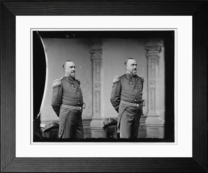 Framed Print : Shufeldt, Adml. R. W. between 1865 and 1880. Creator: Unknown