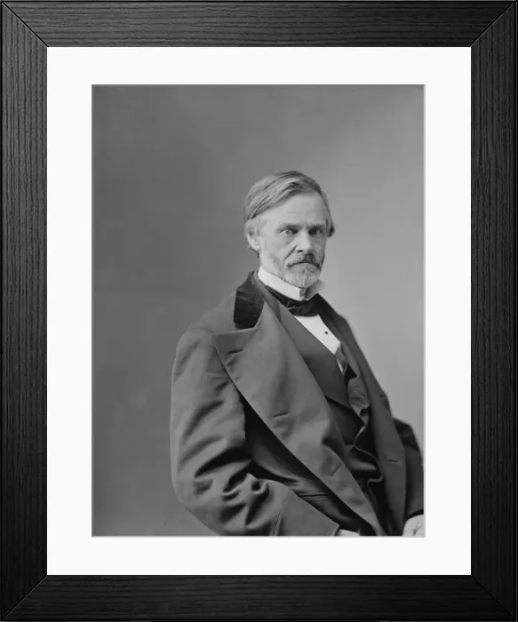 Framed Print : Sherman, Hon. John of Ohio, between 1870 and 1880. Creator: Unknown Framed Print : Sherman, Hon. John of Ohio, between 1870 and 1880. Creator: Unknown