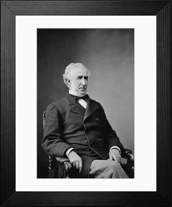 Framed Print : Senator Francis Kernan of New York, 1870-1880. Creator: Unknown Framed Print : Senator Francis Kernan of New York, 1870-1880. Creator: Unknown